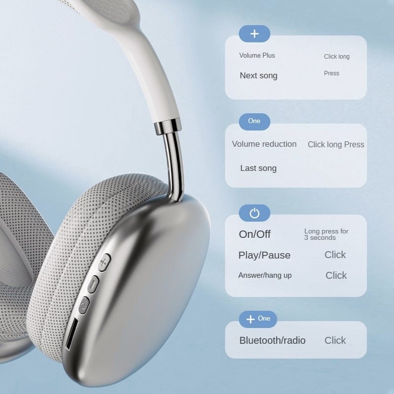 P9 Pro Max Wireless Bluetooth Headphones