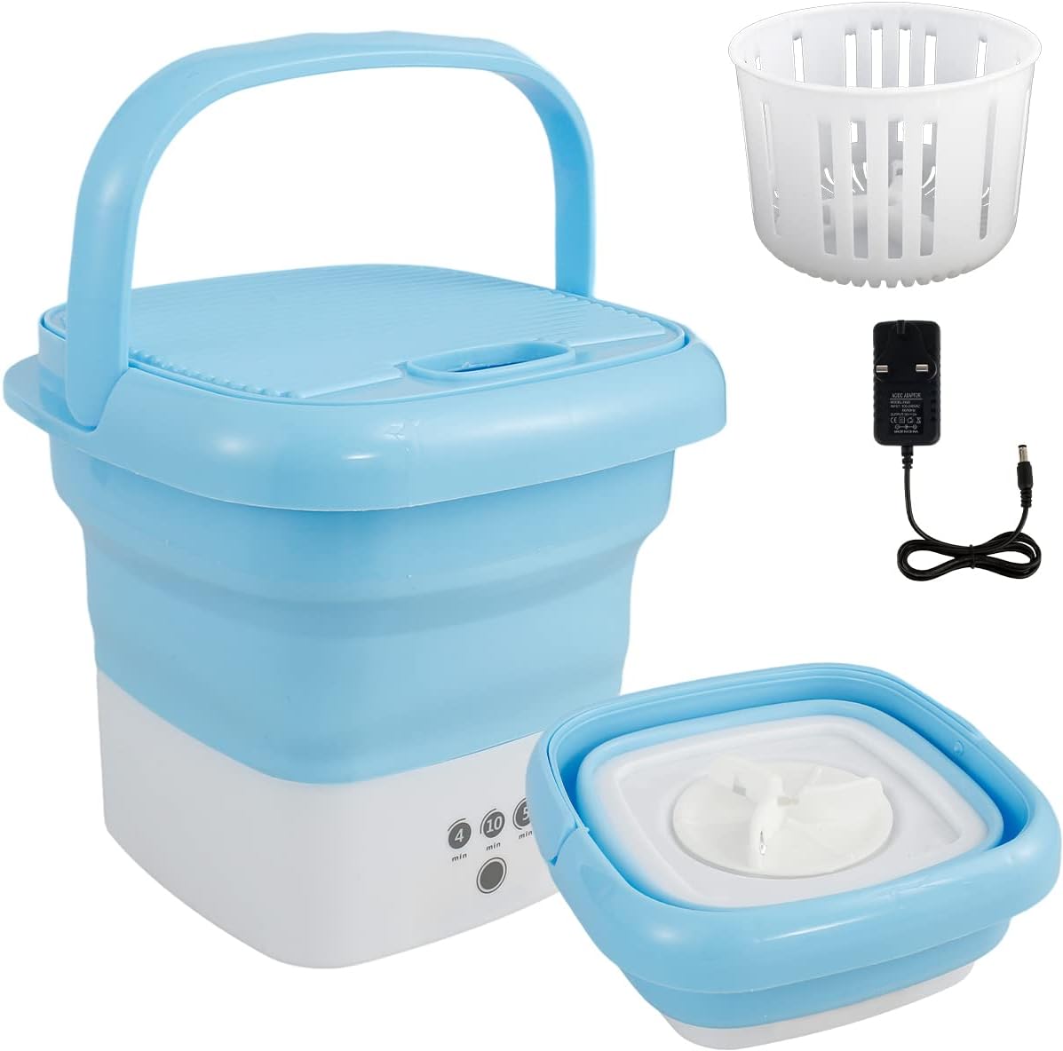 Mini Semi-Automatic Folding Washing Machine with Dryer –SUBKUSH
