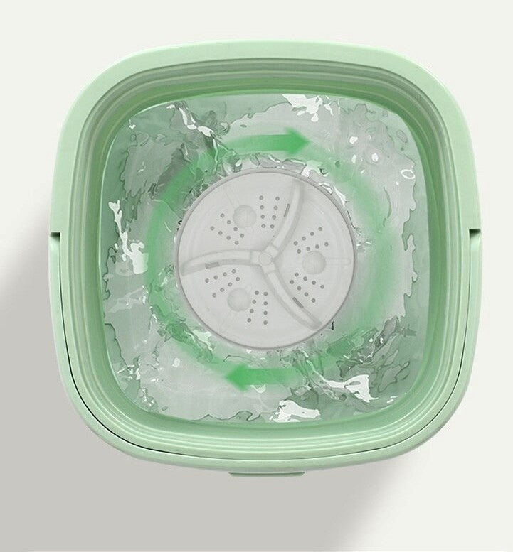 Mini Semi-Automatic Folding Washing Machine with Dryer –SUBKUSH