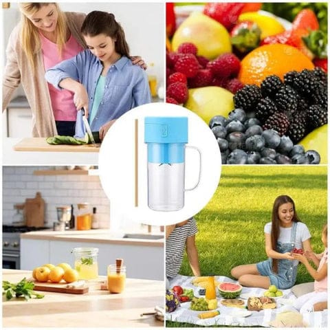 Mug Shaped Portable Blender With Straw | Rechargeable