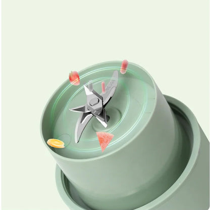 Mug Shaped Portable Blender With Straw | Rechargeable